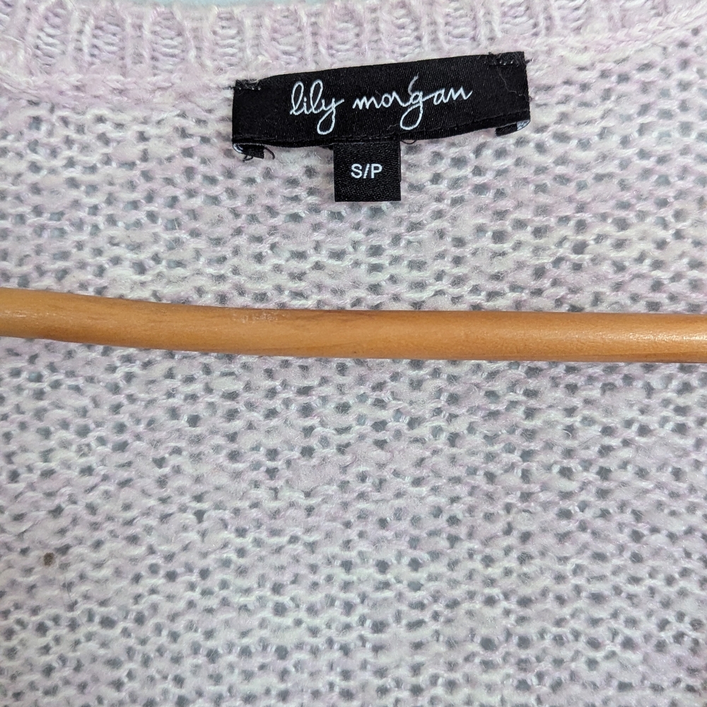 4/$10 ✨ Lily Morgan Purple Ombre Women's Small Sweater‎ - Picture 3 of 7